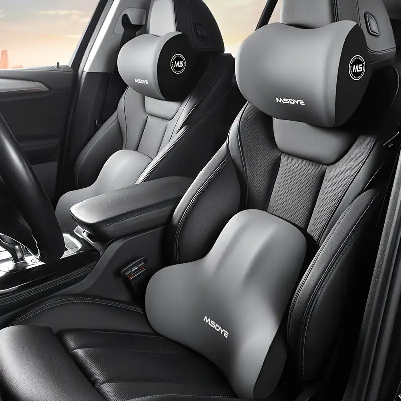 🎁Car Headrest And Lumbar Support
