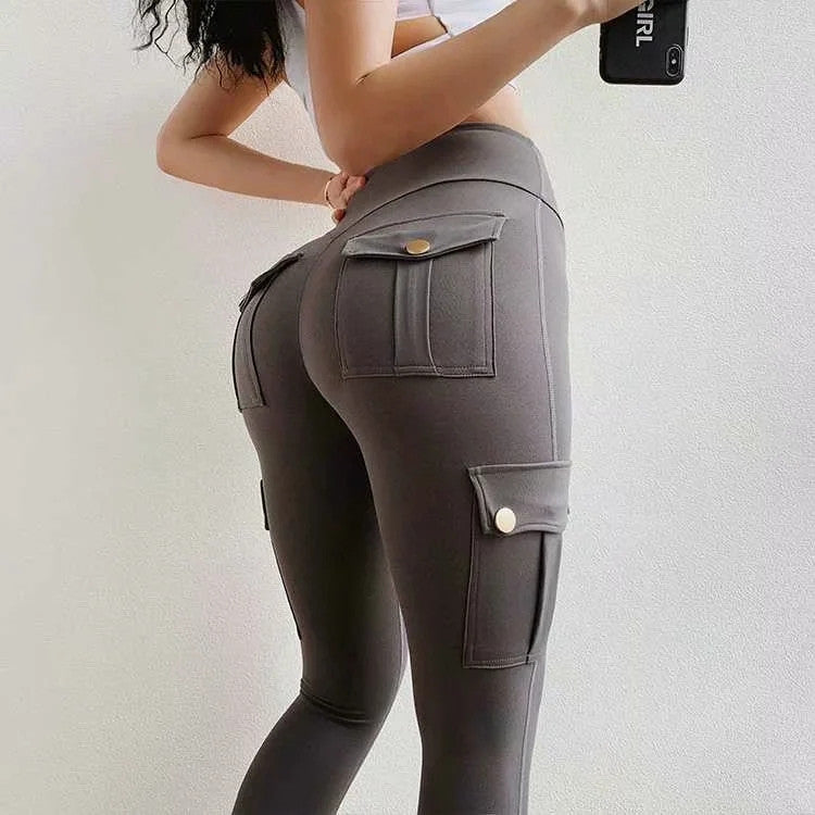 Lux™ Skinny slim high elastic gym pants