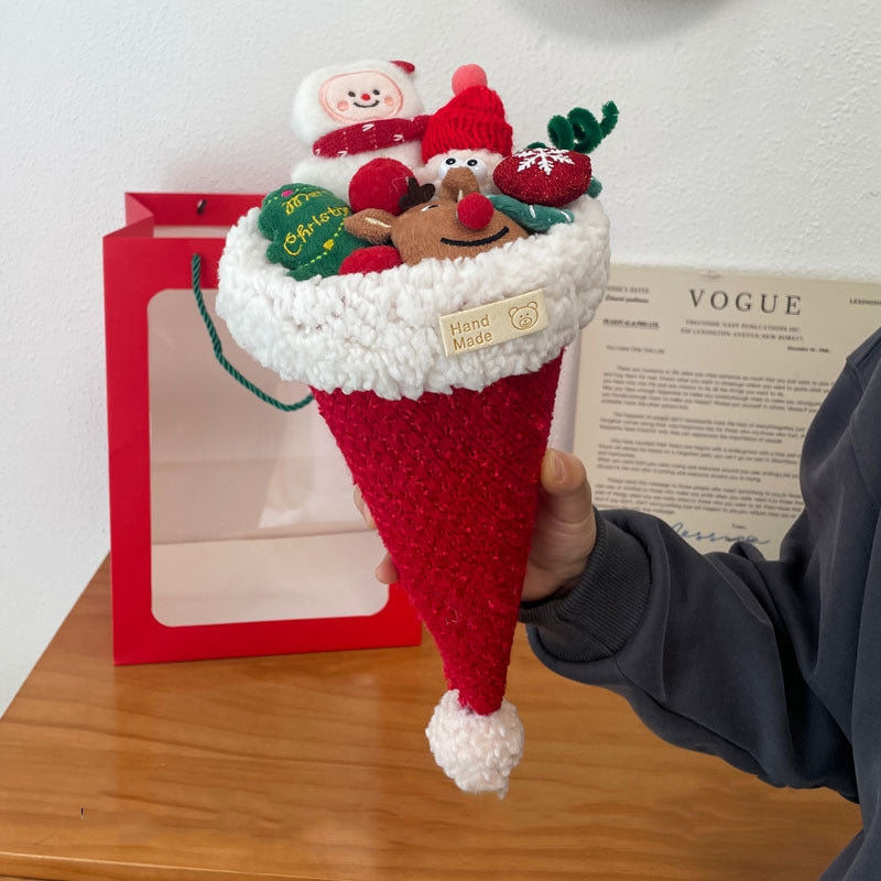 Christmas Doll Cartoon Doll Bouquet