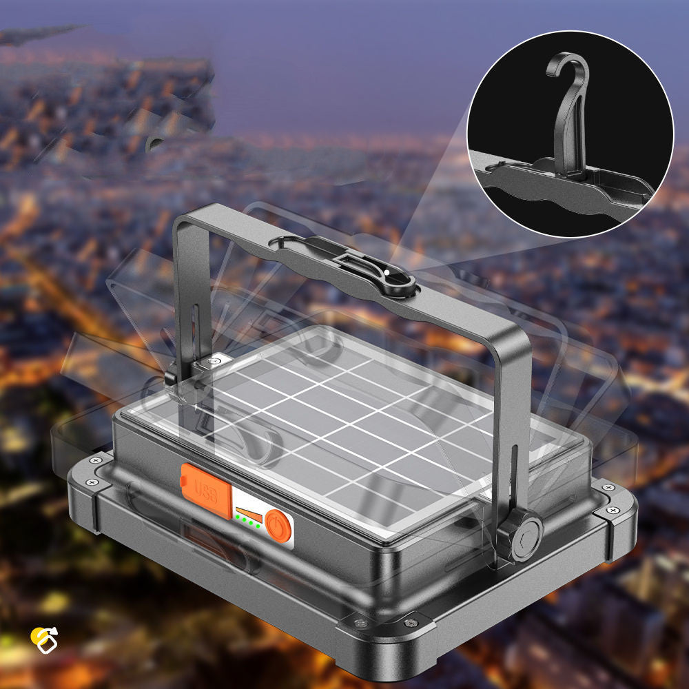 🎁 HOT SALE - 45% OFF🎁USB Rechargeable LED Solar Flood Light