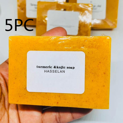 3 in 1 [Turmeric + Lemon + Kojic Acid] Handmade Soap