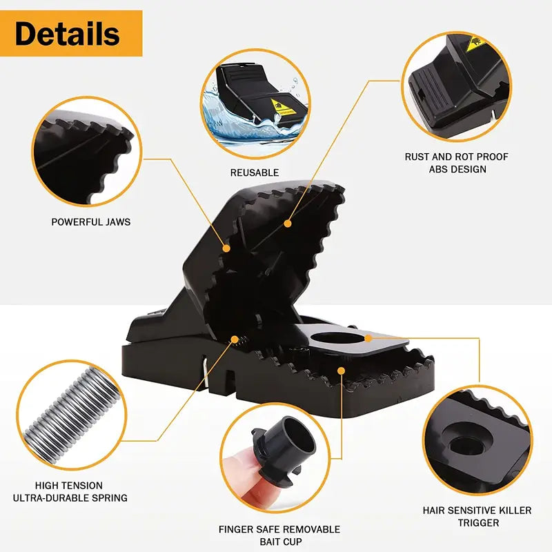 🔥REUSABLE RAT TRAP