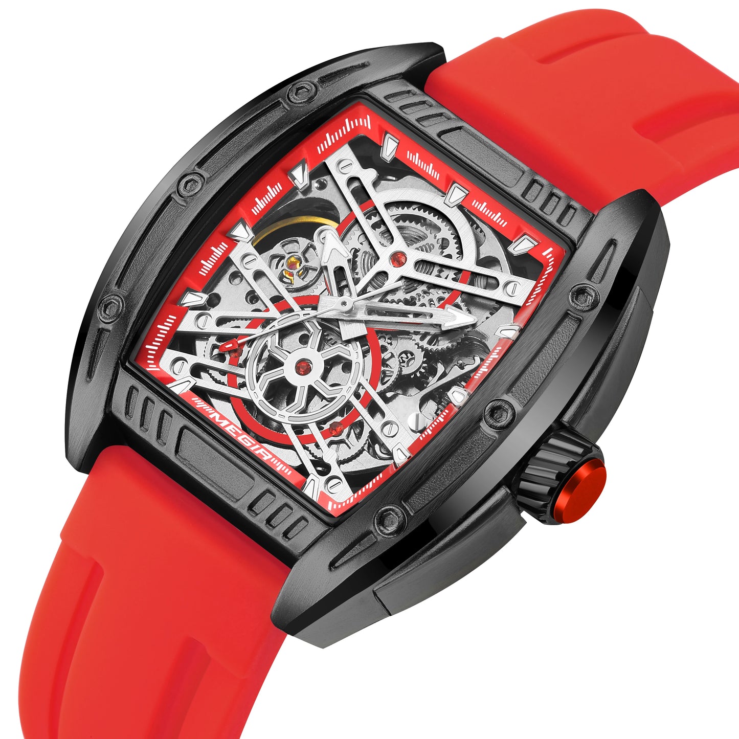 🔥MEGIR Sport Mechanical Movement Wristwatch