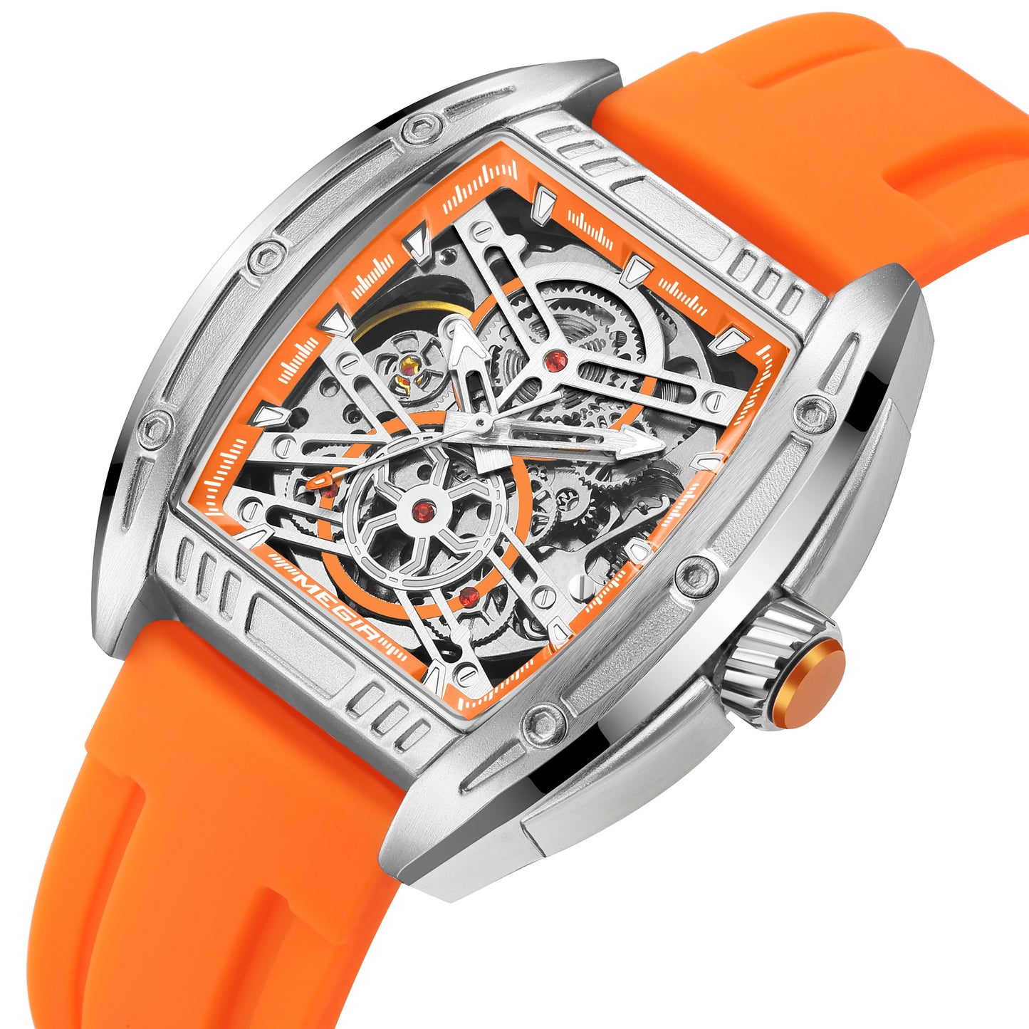 🔥MEGIR Sport Mechanical Movement Wristwatch
