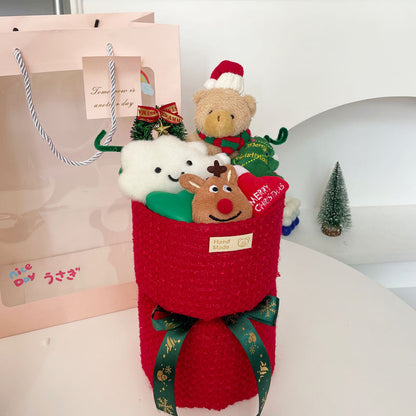 Christmas Doll Cartoon Doll Bouquet