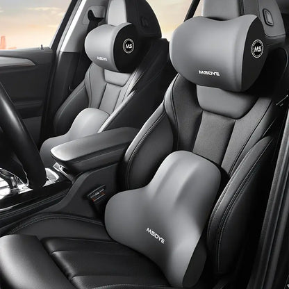 🎁Car Headrest And Lumbar Support