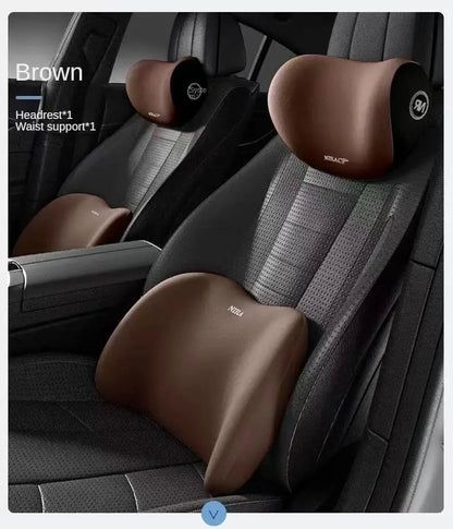 🎁Car Headrest And Lumbar Support