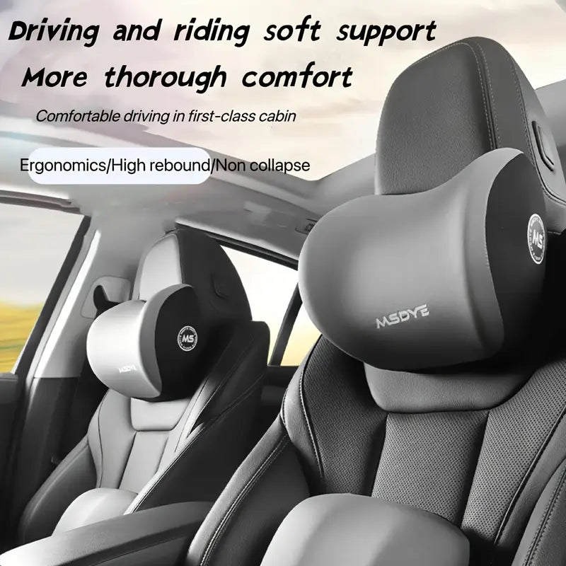 🎁Car Headrest And Lumbar Support