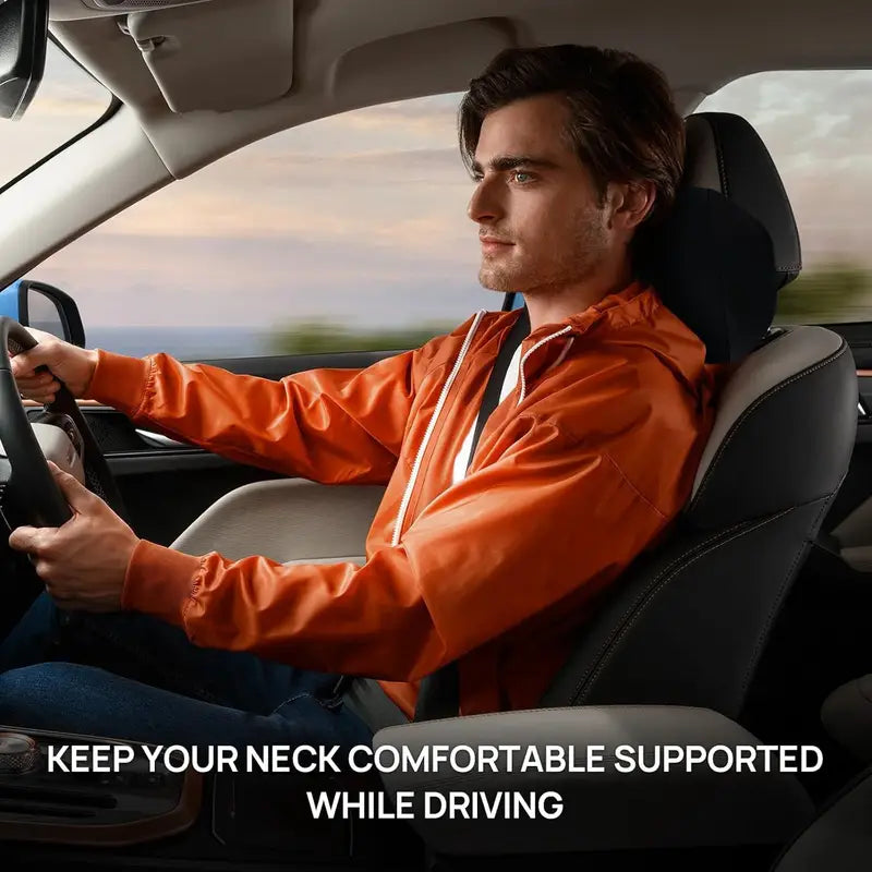 🎁Car Headrest And Lumbar Support